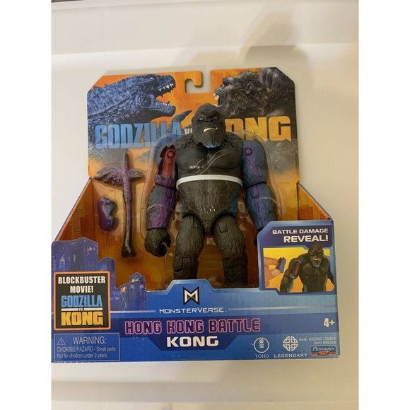 Godzilla‎ vs Kong HONG KONG BATTLE Playmates Monsterverse 6" Inch Figure - Picture 5 of 9